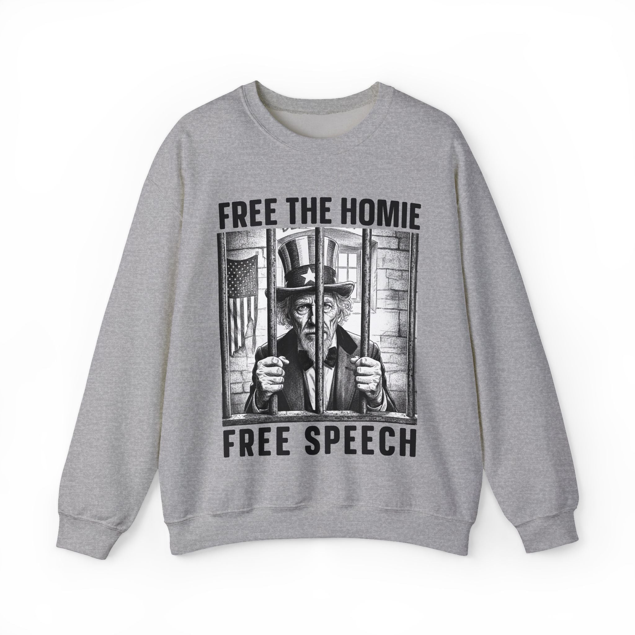 Free The Homie Free Speech — Sweatshirt
