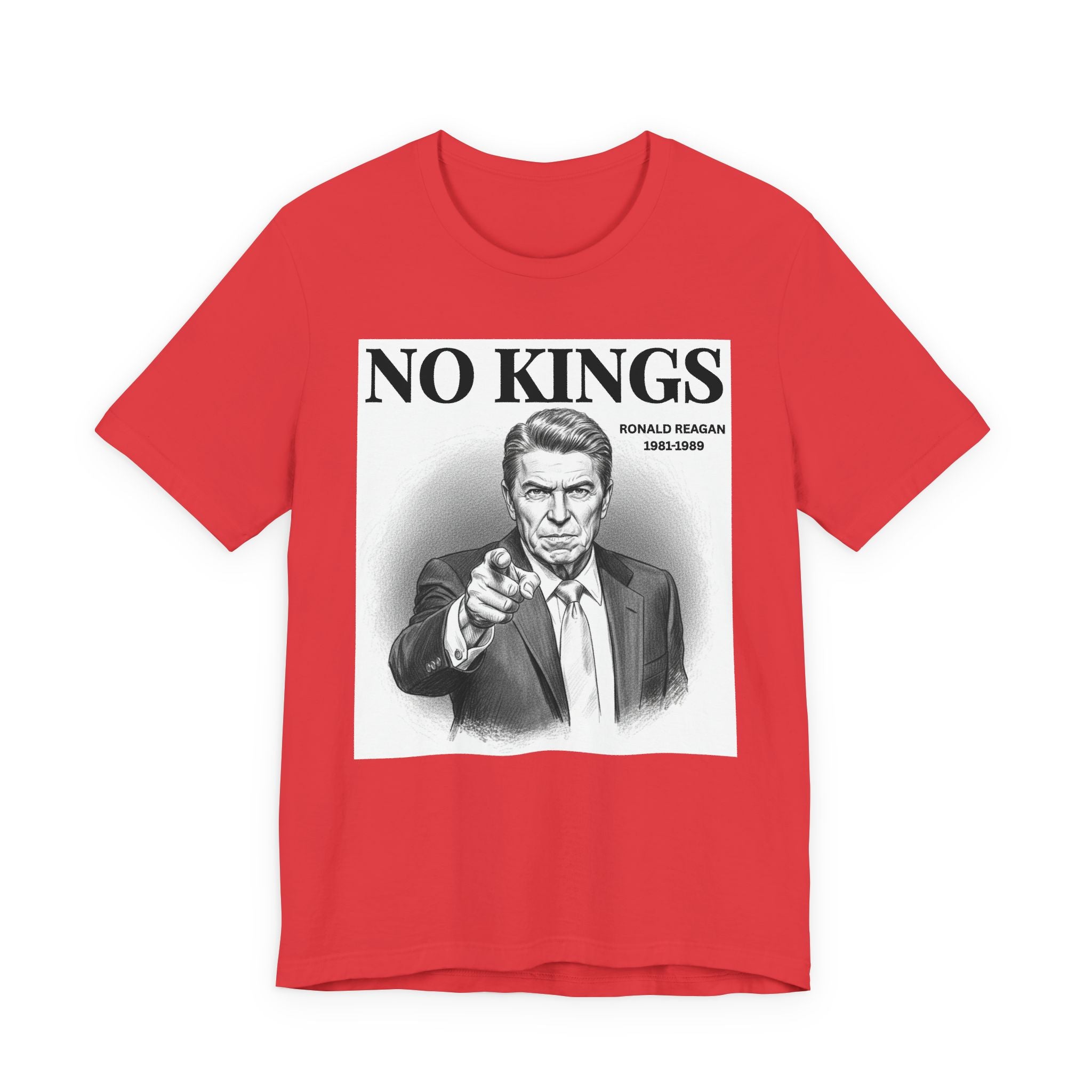 No Kings Ronald Reagan T-Shirt
