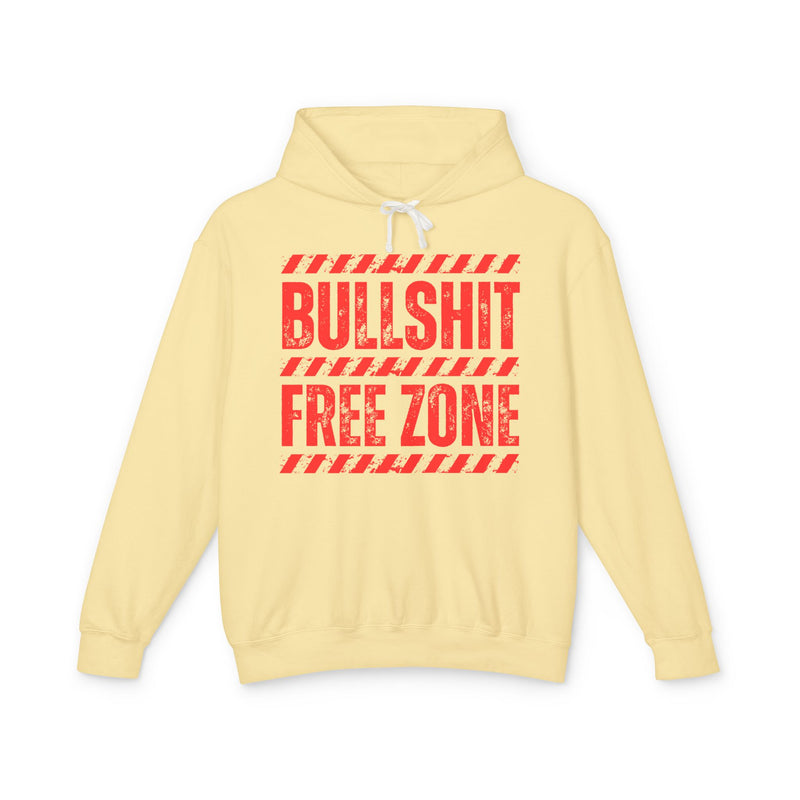 Bullshit Free Zone’ Hoodie — Funny Boundaries Hoodie