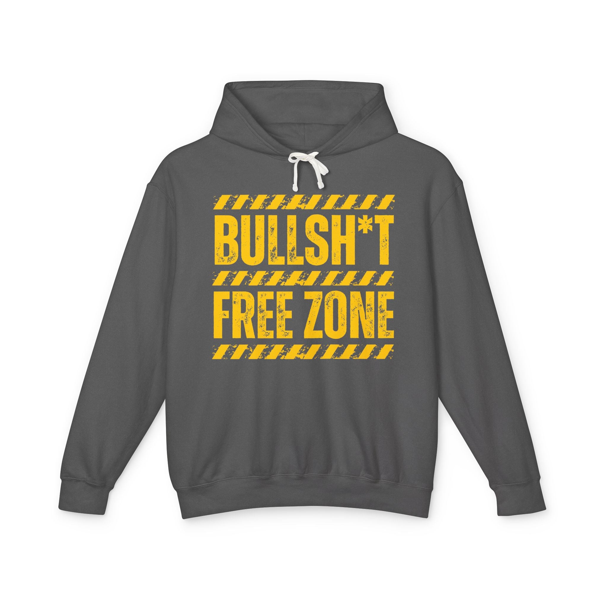 Bullshit Free Zone Hoodie — Funny Boundaries Hoodie