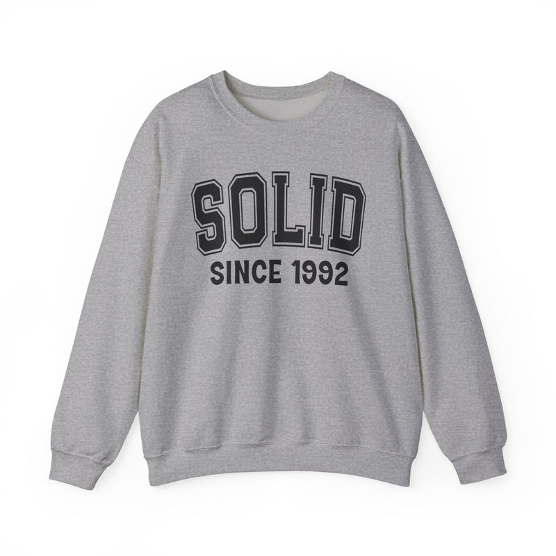 Solid Personalization Sweatshirt — Add Your Special "Since Date"