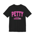 Petty Loading - Pink Varsity Statement T-Shirt