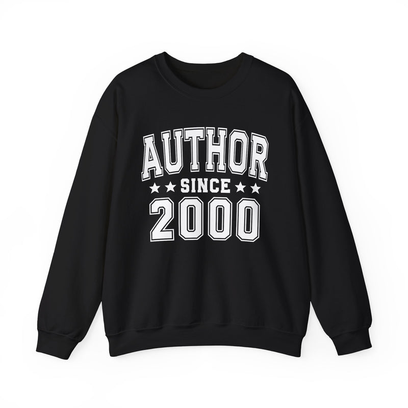 Author Since (Personalized Date) — Writer's Pride Sweatshirt