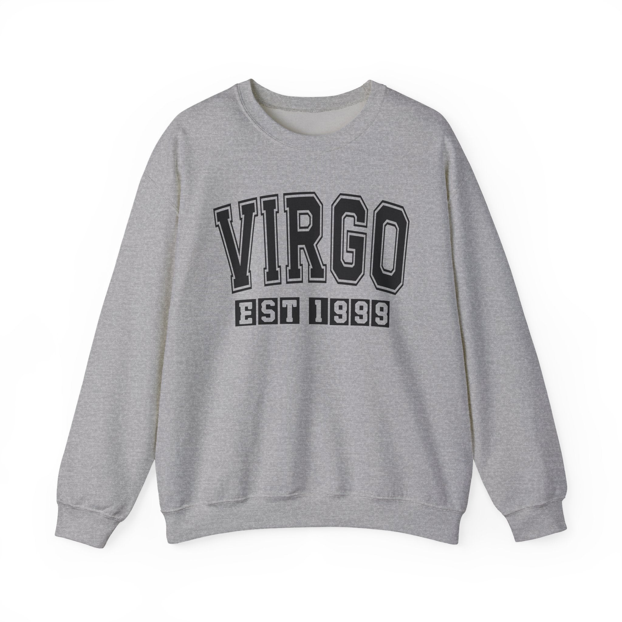 Virgo (EST YEAR) Personalization — Zodiac Graphic Sweatshirt