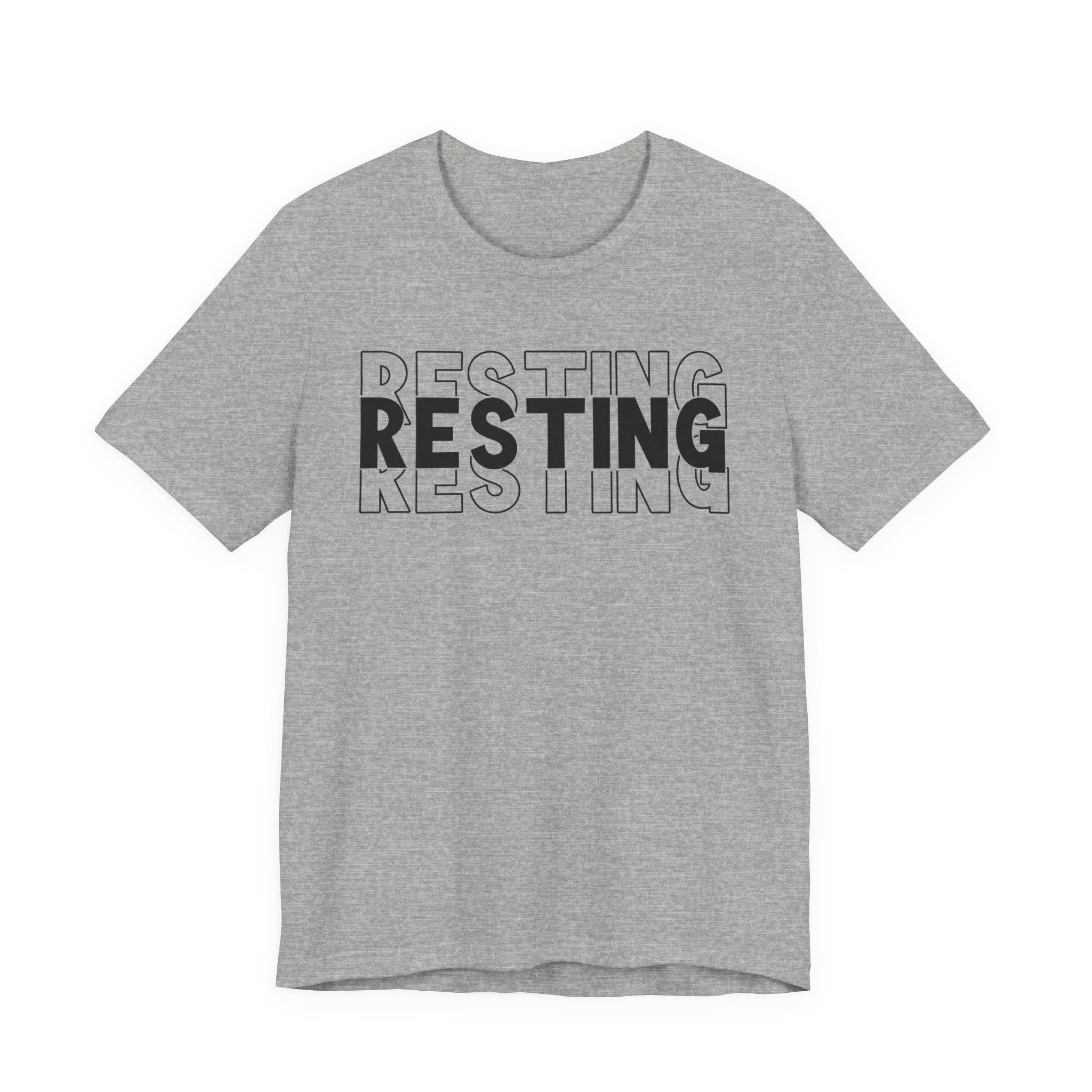 Resting T-shirt.