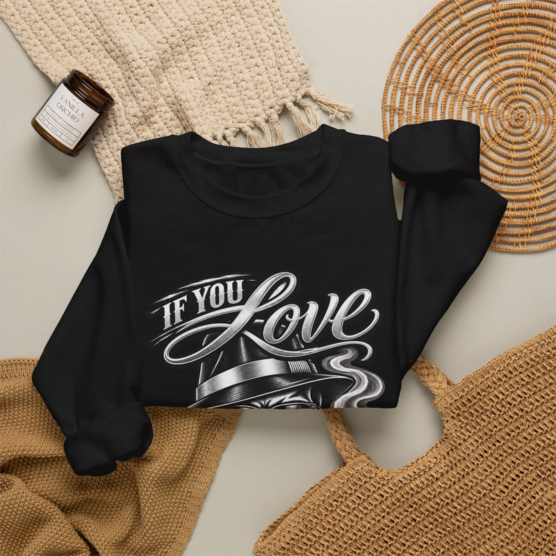 If You Love Cigars We Homies — Vintage Smokers Sweatshirt