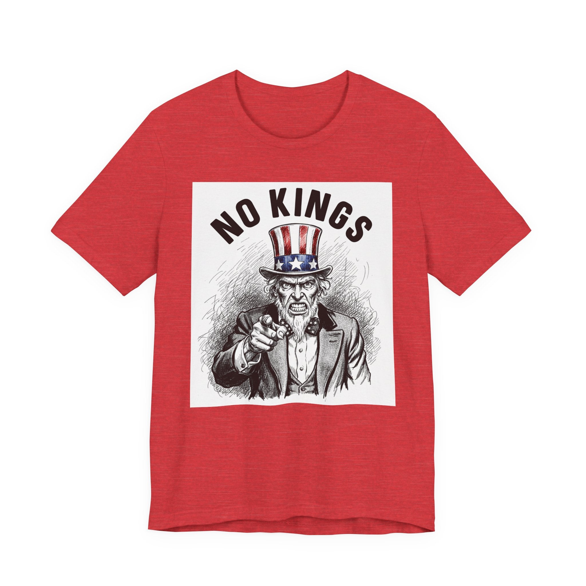 No Kings (Uncle Sam) T-Shirt