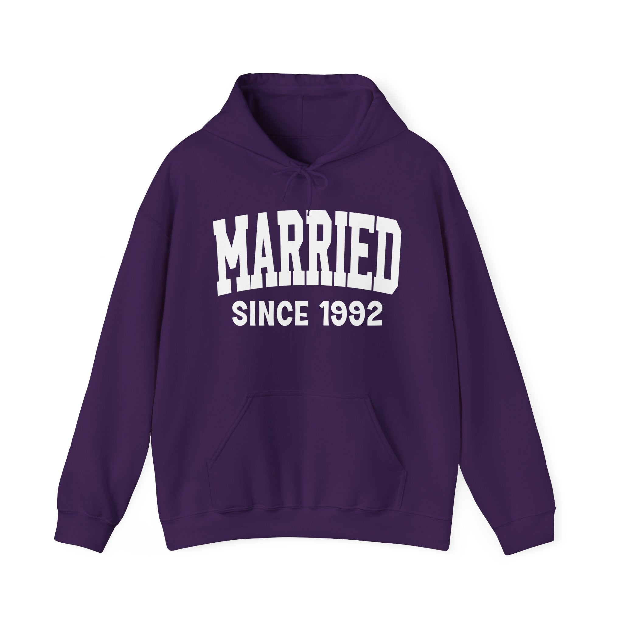 Married Personalization Hoodie - Add Your Special "Since Date"