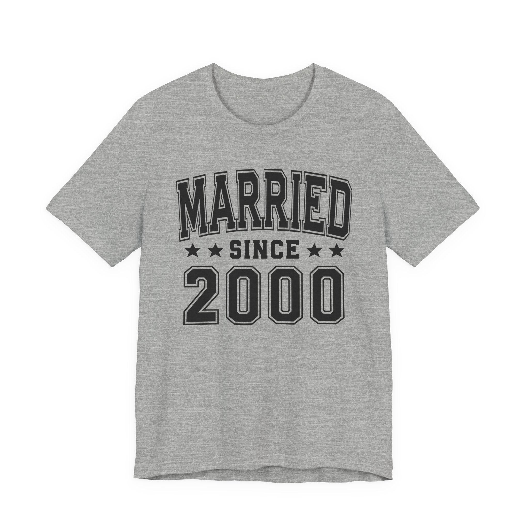 Married Since (Personalized Date) —  Bride/Married T-shirt, Wedding & Anniversary Gift