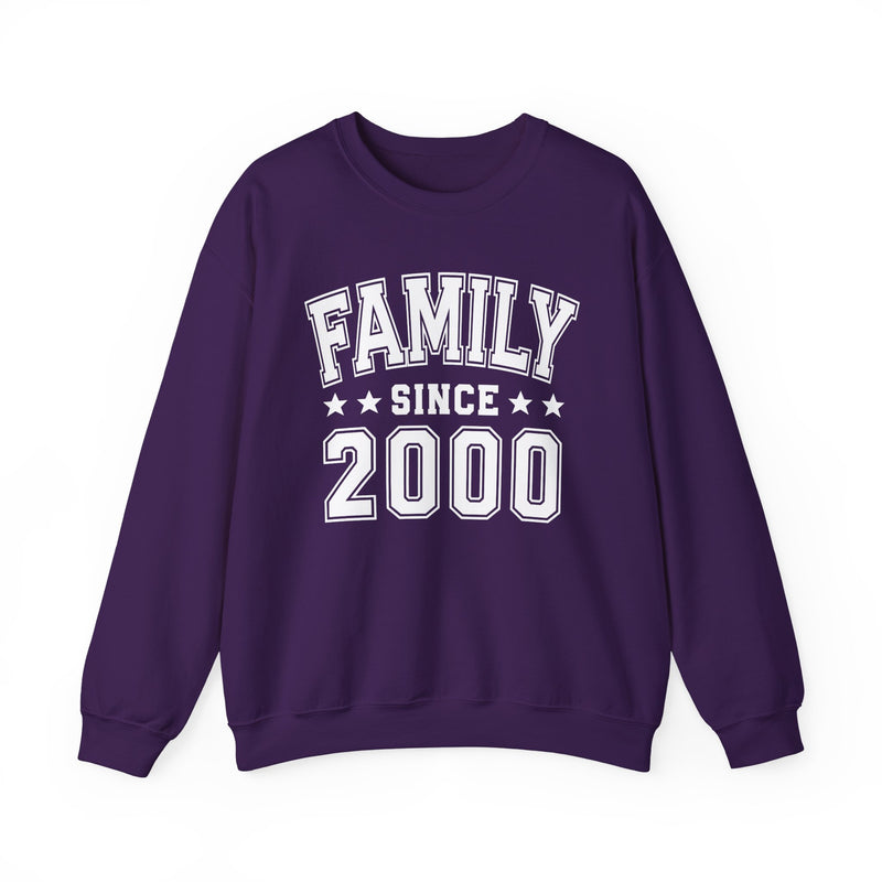 Family Since (Personalized Date) — Celebration Milestone Sweatshirt