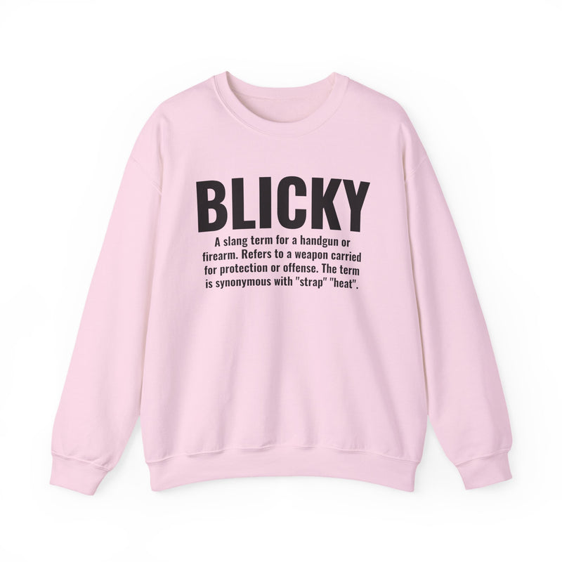 Blicky — Criminal Slang Definition Hoodie
