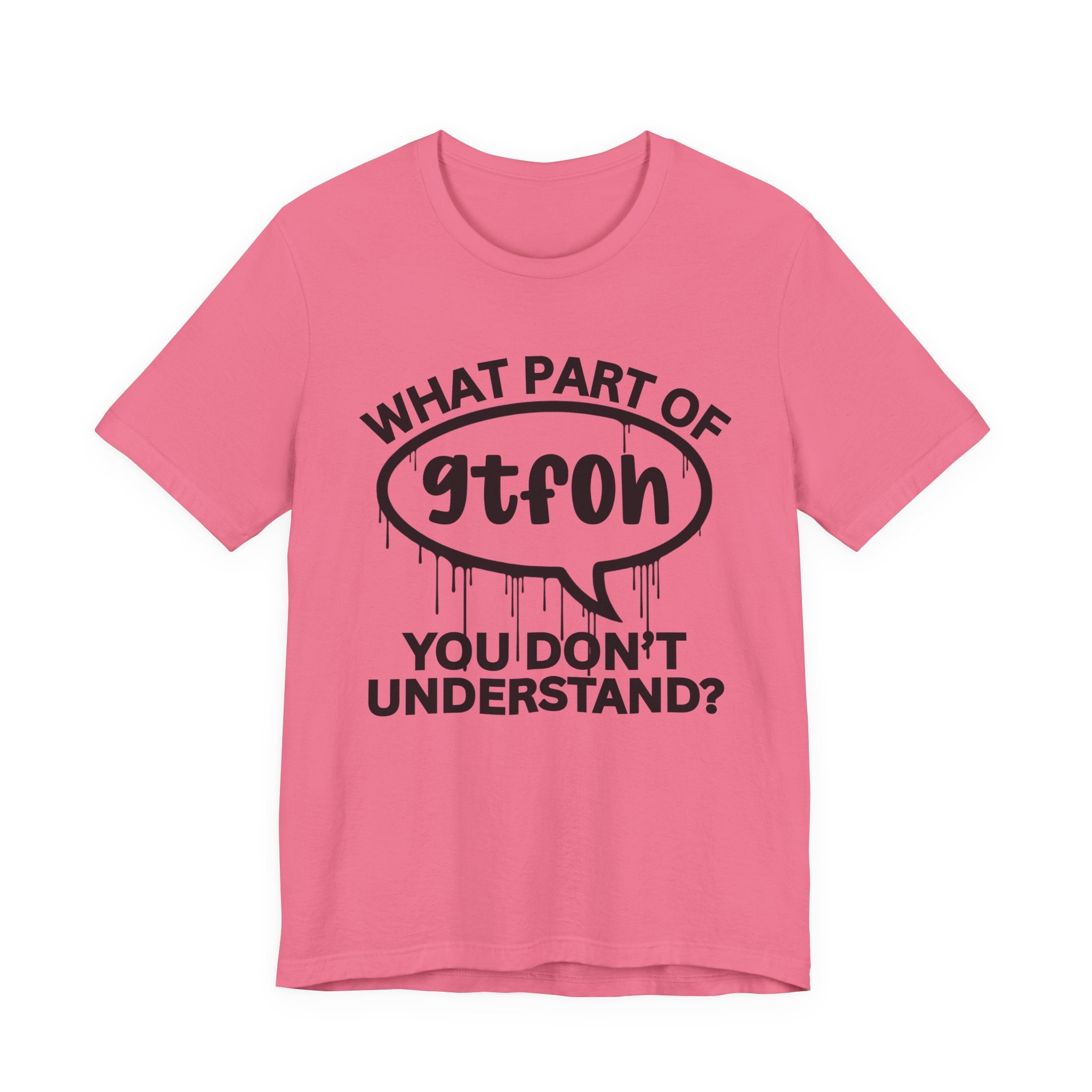 What Part of GTFOH You Don't Understand? T-Shirt