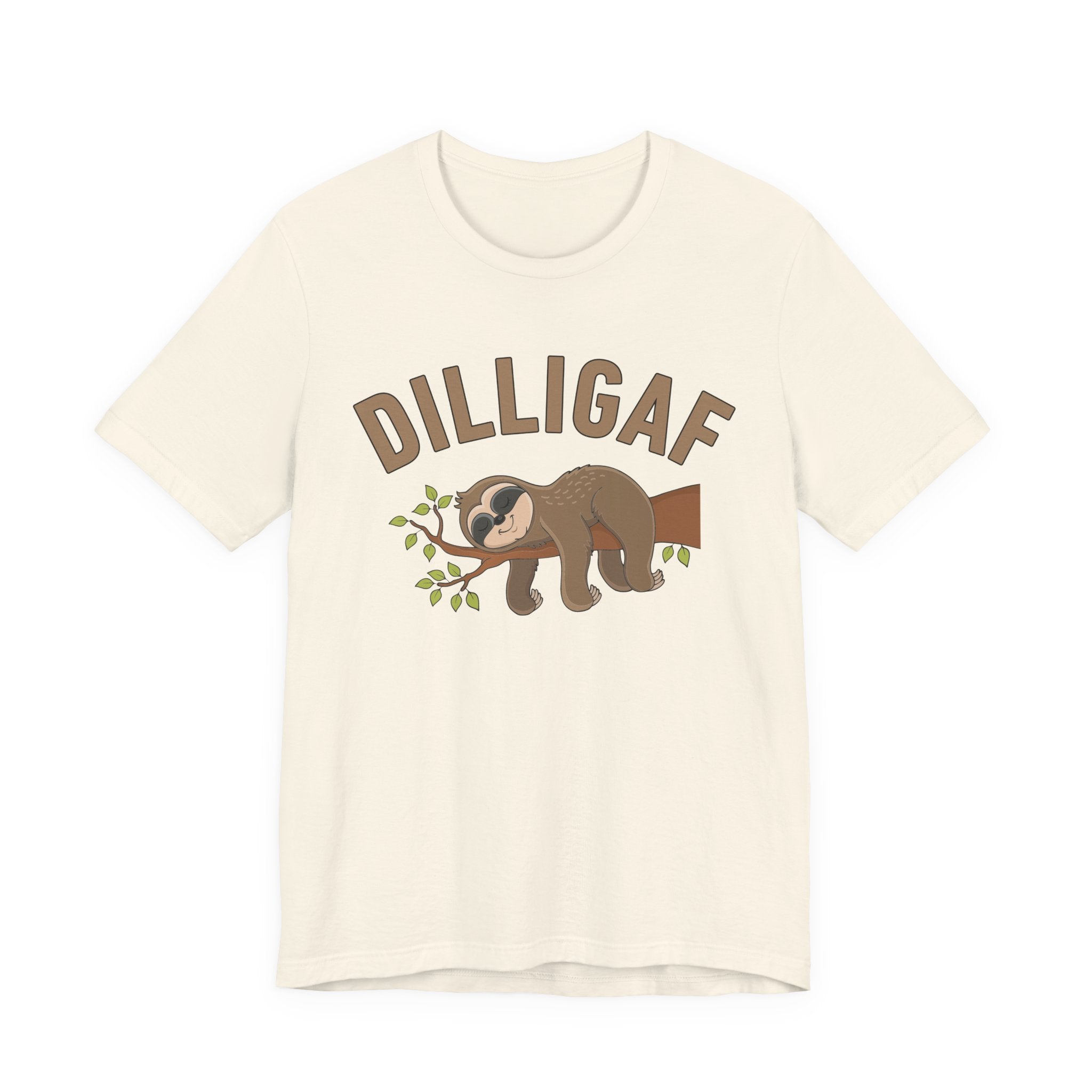 DILLIGAF - Do I Look Like I Give A Fuck T-Shirt (sloth)
