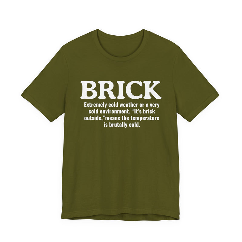 Brick — Urban Slang Definition T-Shirt