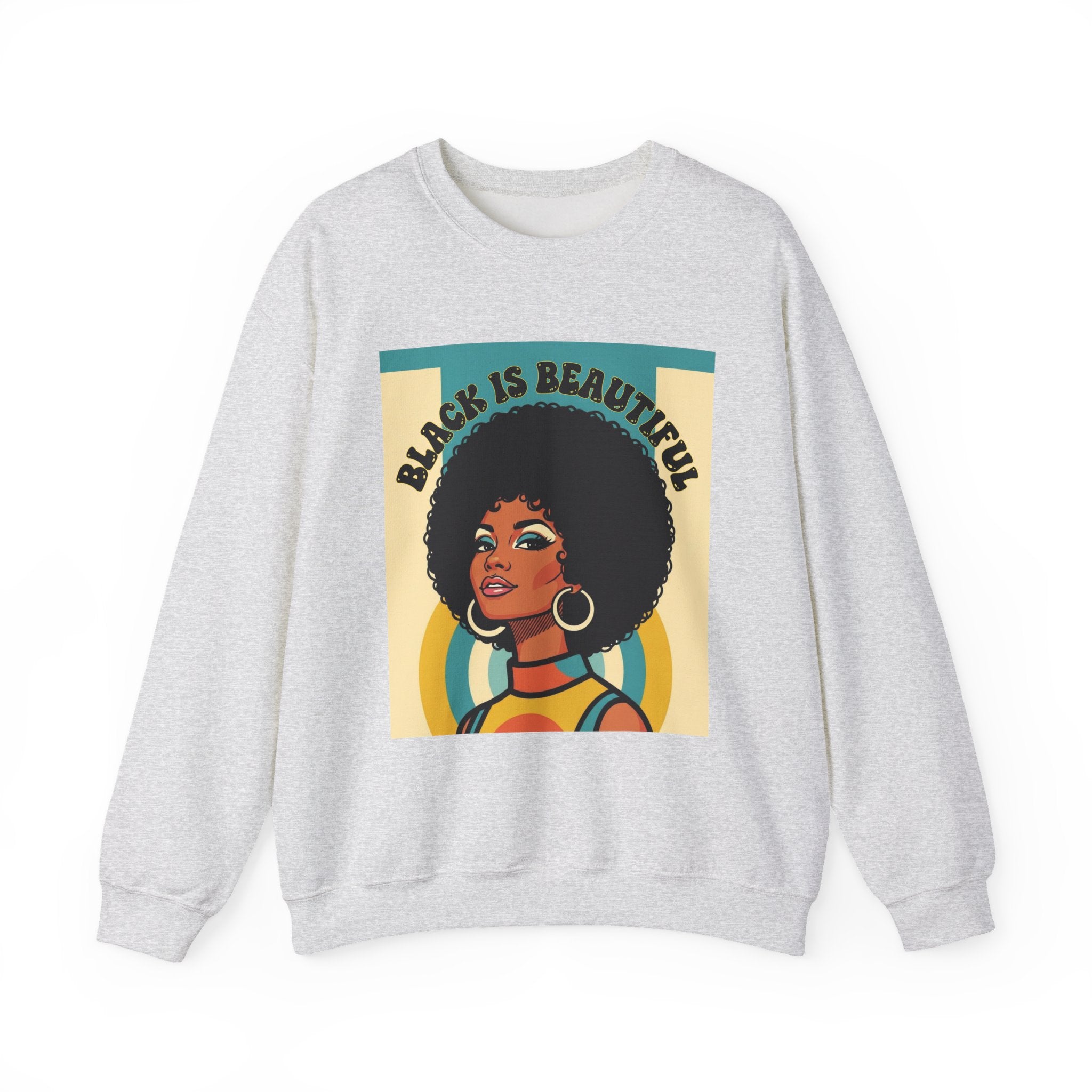 Black Is Beautiful - African American Pride Sweatshirt