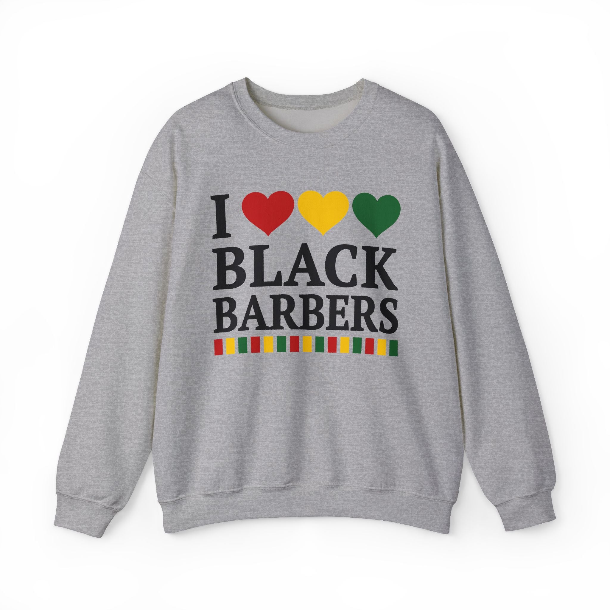 I Love Black Barbers — Sweatshirt