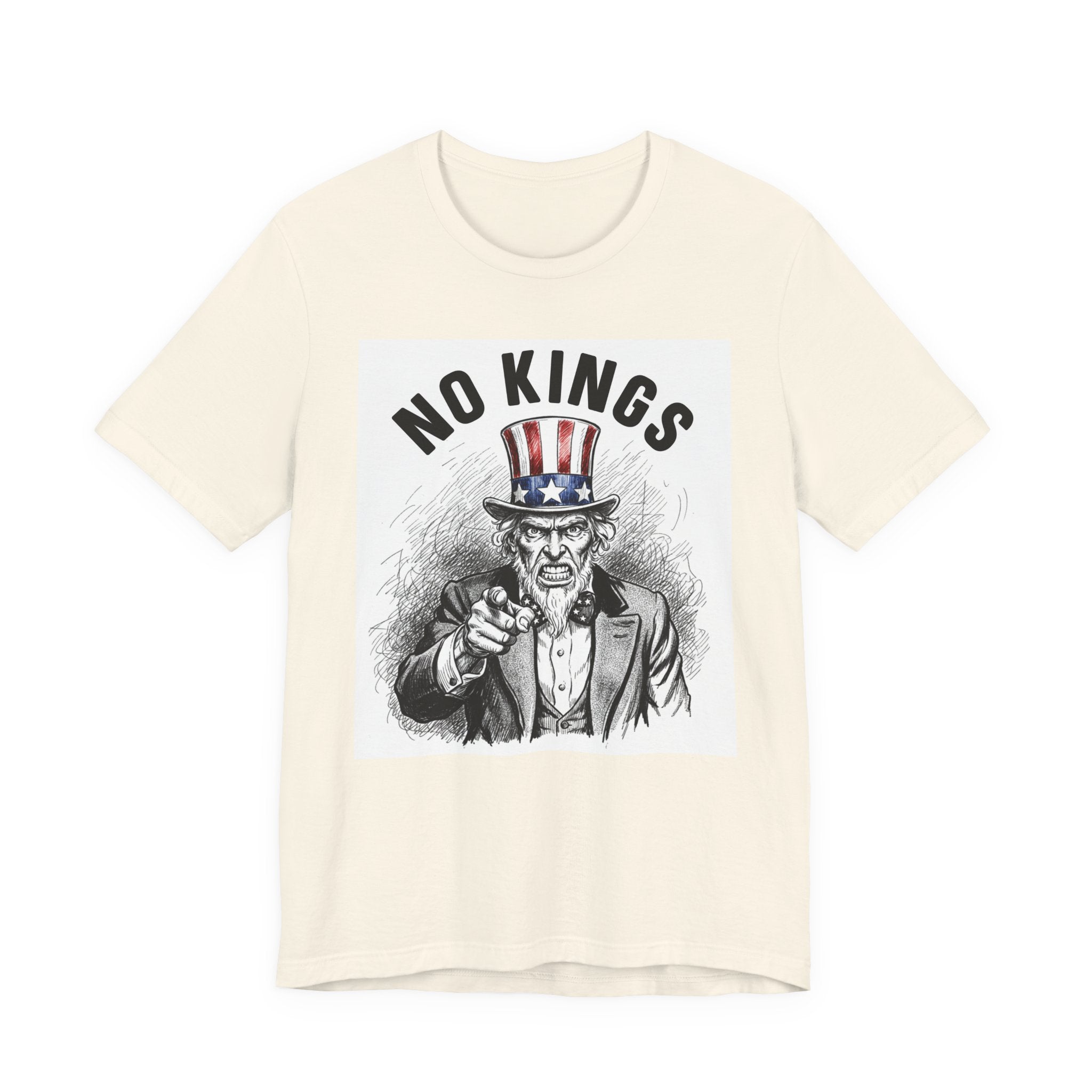 No Kings (Uncle Sam) T-Shirt