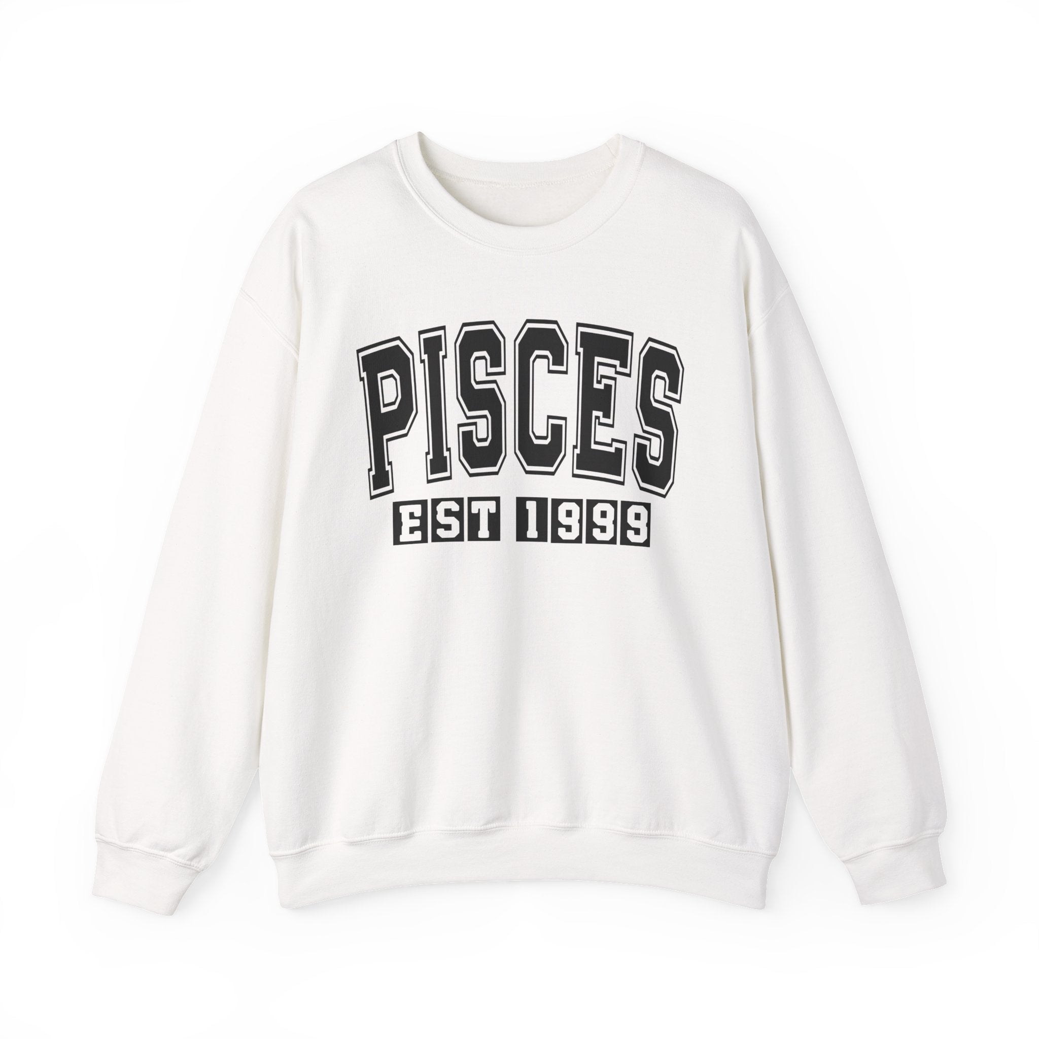 Pisces (EST YEAR) Personalization — Zodiac Graphic Sweatshirt