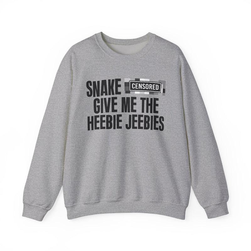 Snake [Censored] Give Me The Heebie Jeebies - Sweatshirt