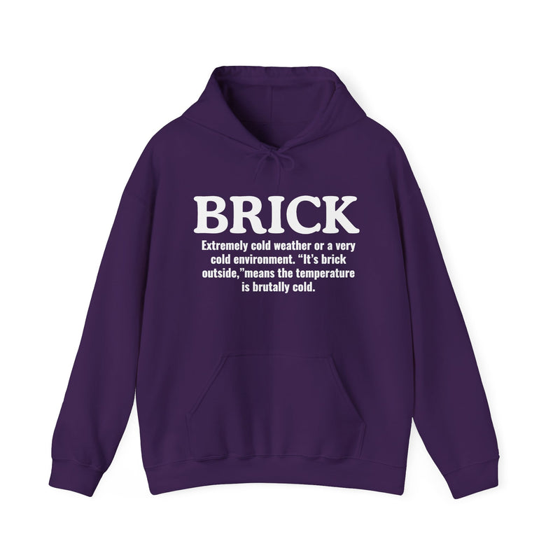 Brick — Street Slang Definition Hoodie