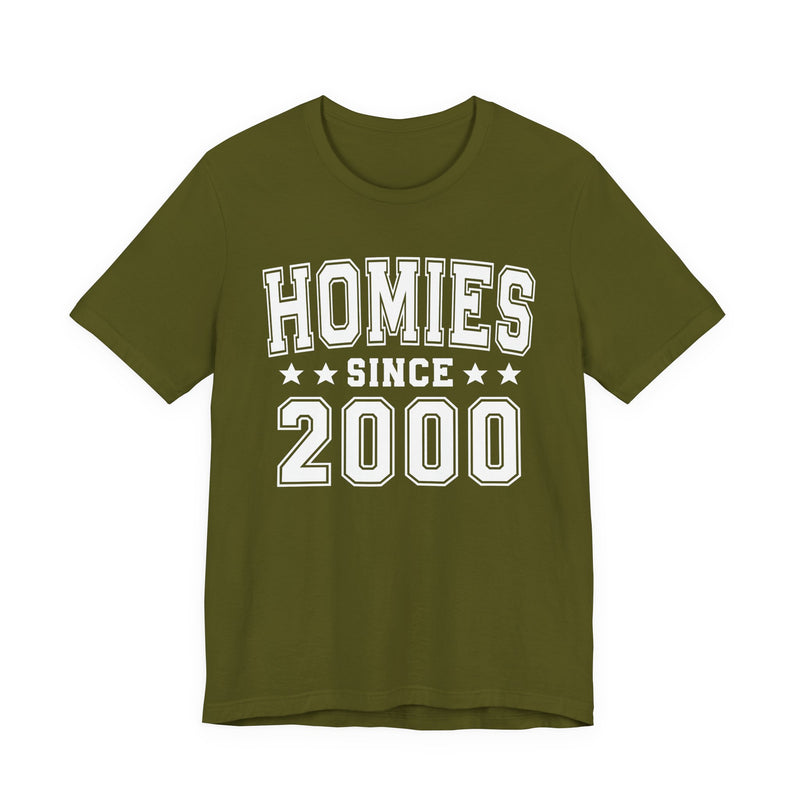 Homies Since (Personalized Date) —  Friendship Bounds T-shirt