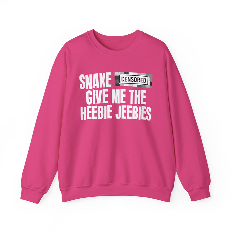 Snake [Censored] Give Me The Heebie Jeebies - Sweatshirt