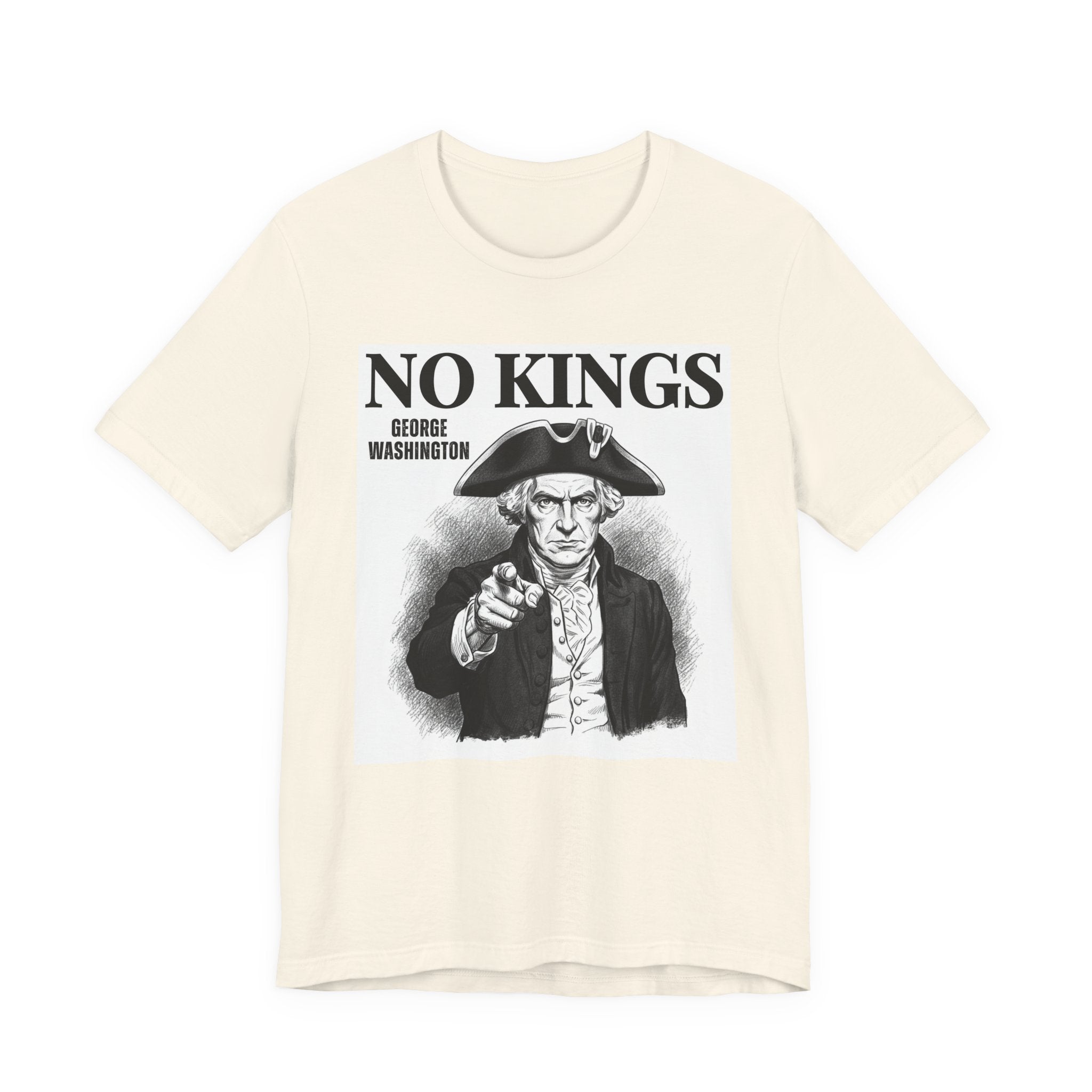 No Kings: George Washington T-Shirt