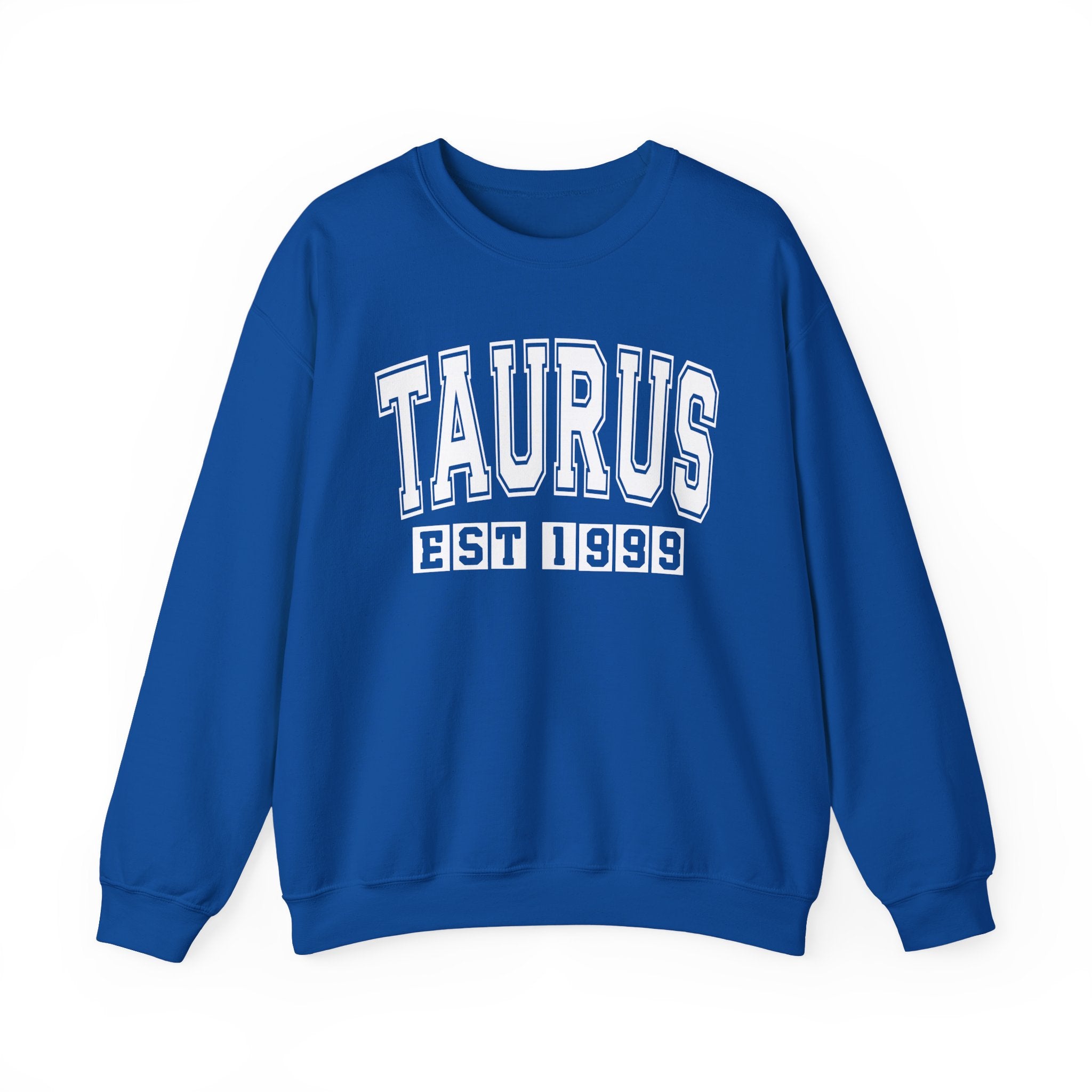 Taurus (EST YEAR) Personalization — Zodiac Graphic Sweatshirt