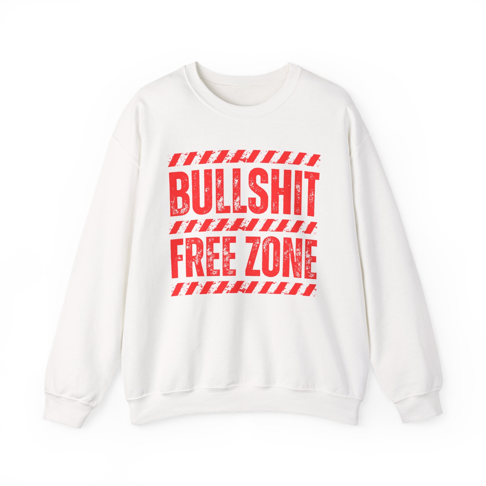 Bullshit Free Zone － Funny Energy Hoodie