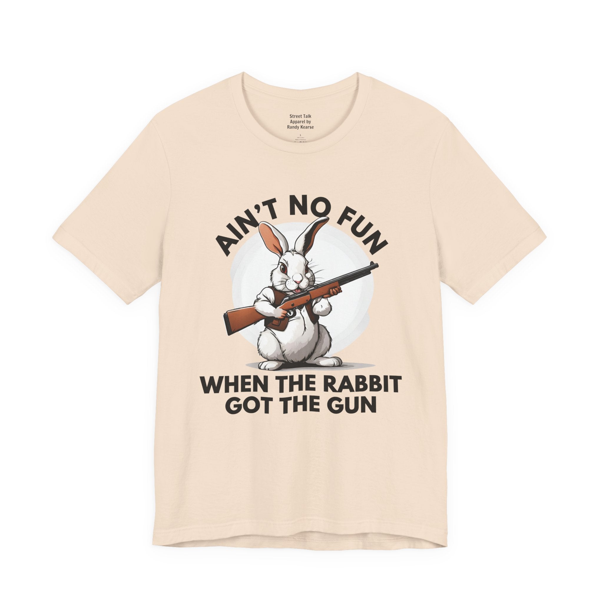 Ain't No Fun When The Rabbit Got The Gun － T-shirt