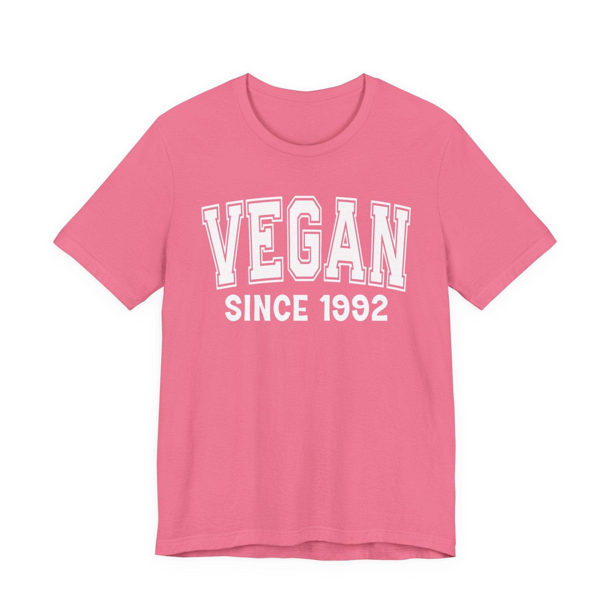 Vegan Personalization T-Shirt - Add Your Special "Since Date"