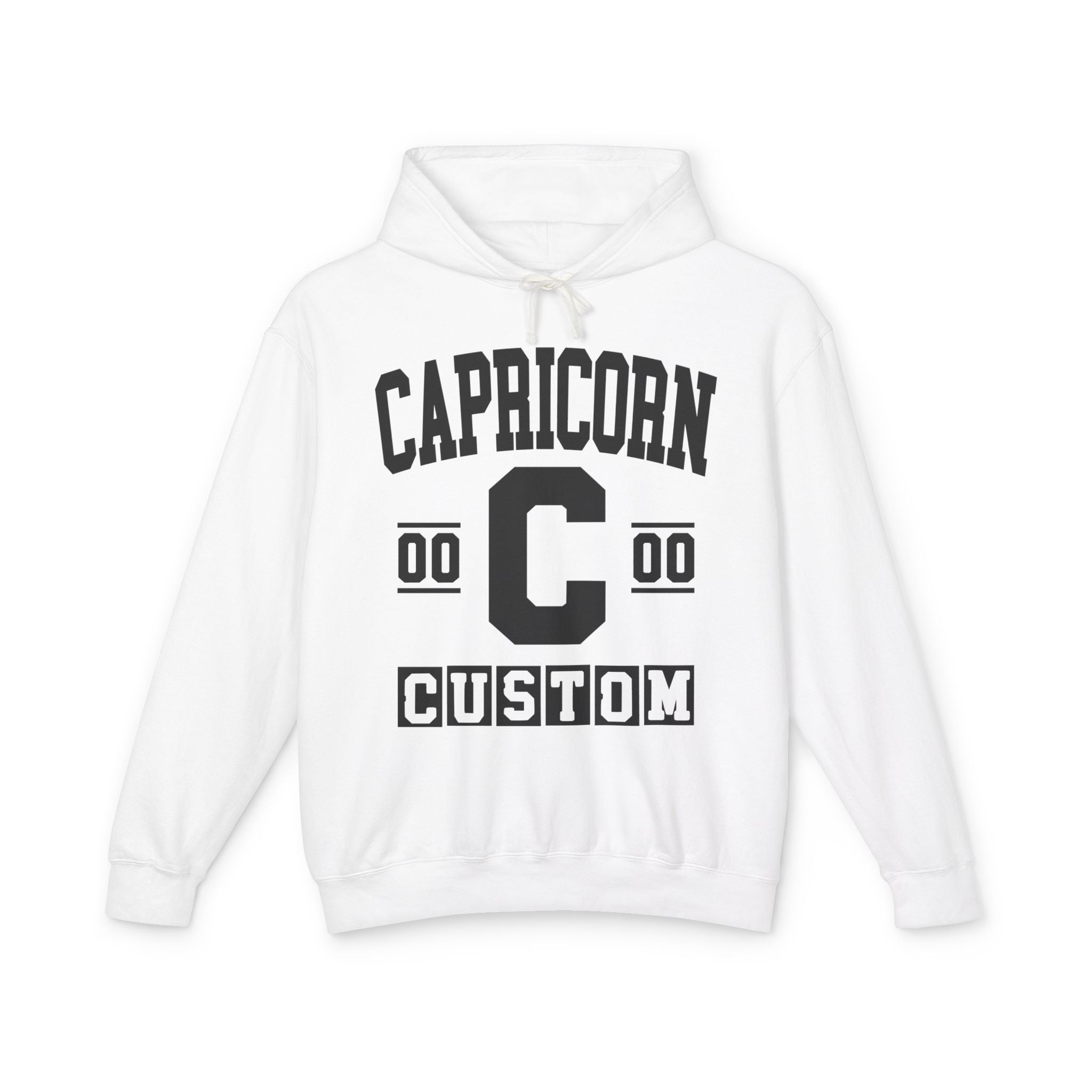 Custom Capricorn Varsity Hoodie - Customize Birthday Day/Month/Year - Customize Gemini Season/Nation