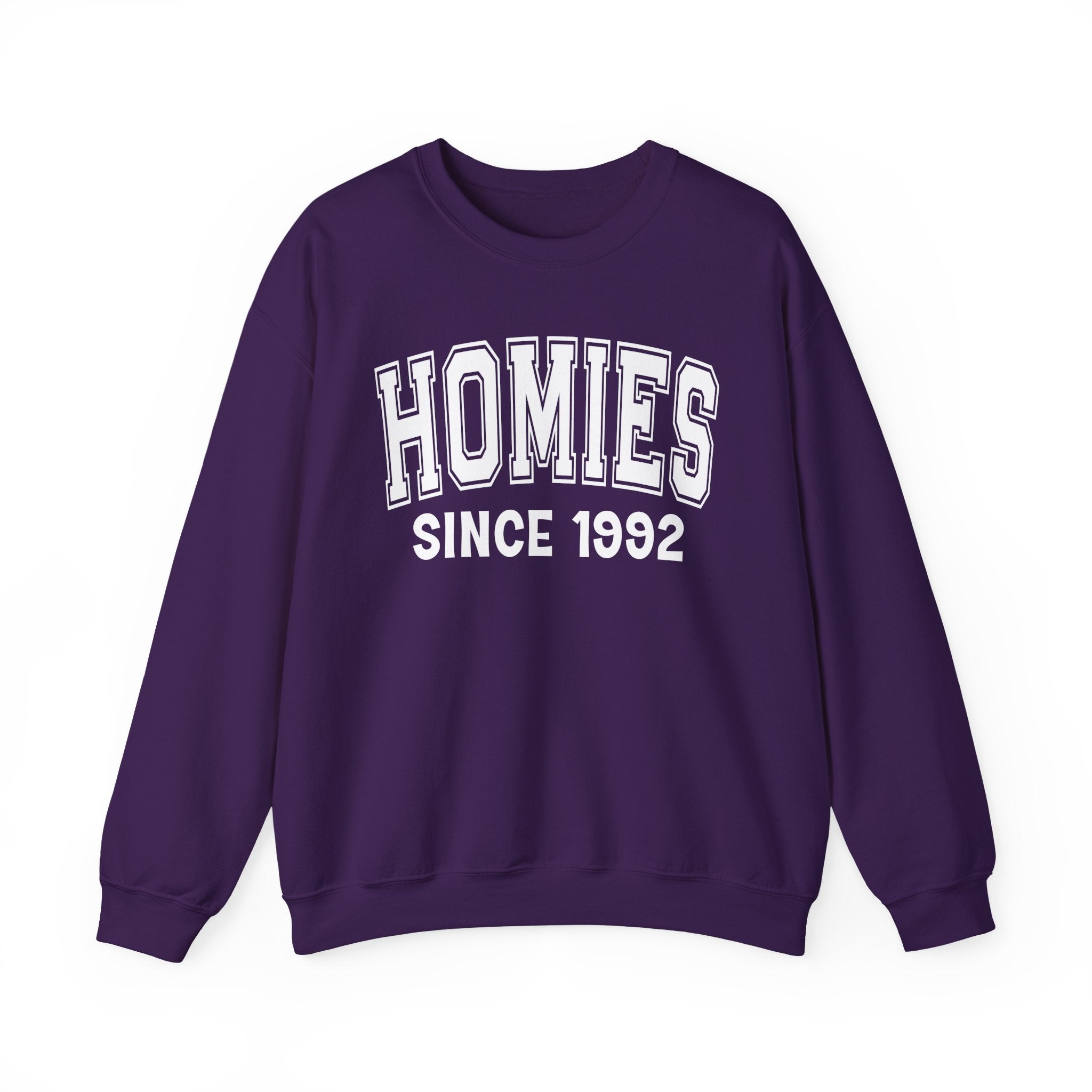 Homies Personalization Sweatshirt - Add Your Special "Since Date"
