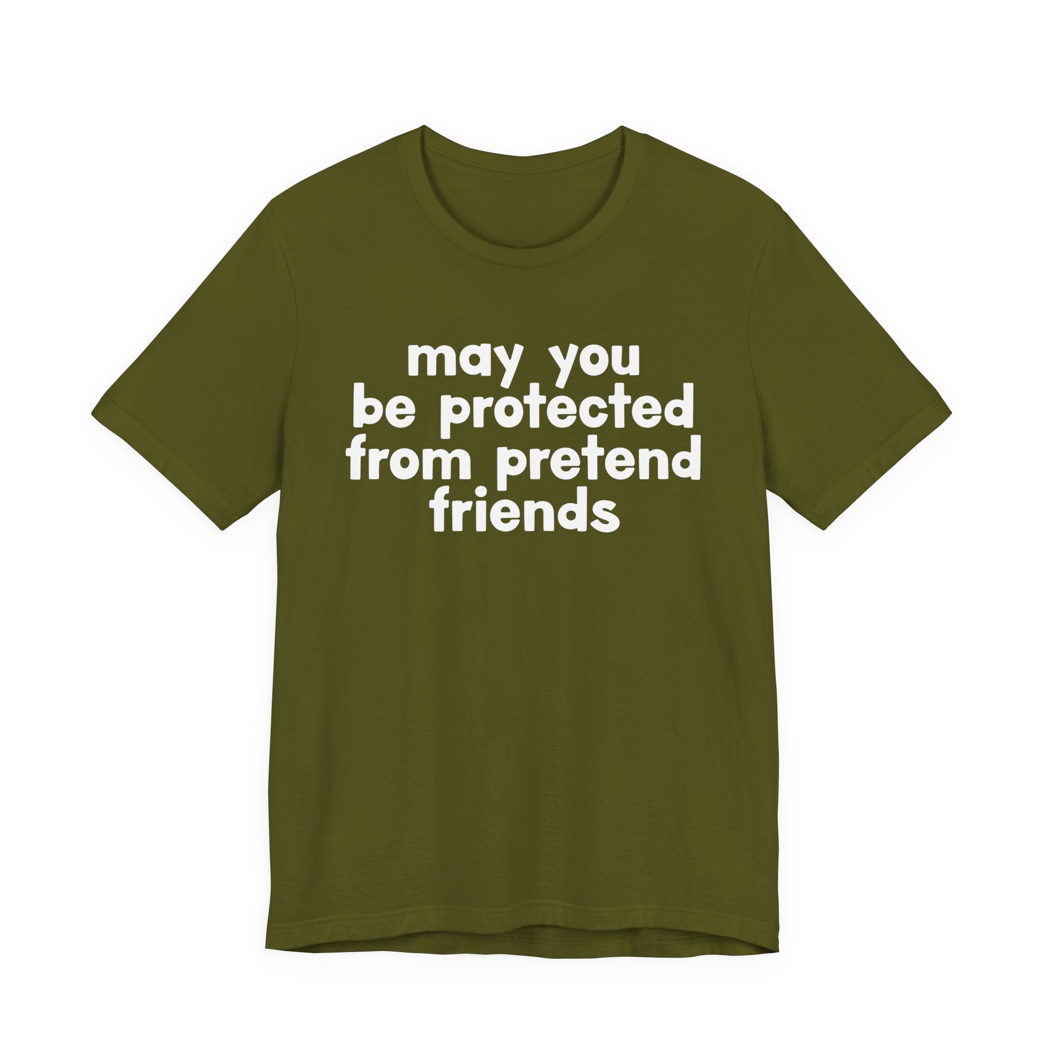 May You Be Protected From Pretend Friends — Funny Sarcastic Prayer Tee