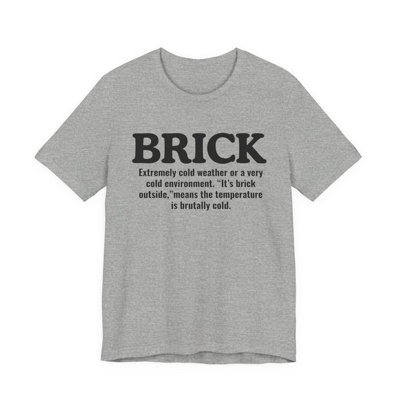 Brick — Urban Slang Definition T-Shirt