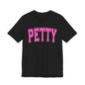 Petty - Pink Varsity Statement T-Shirt