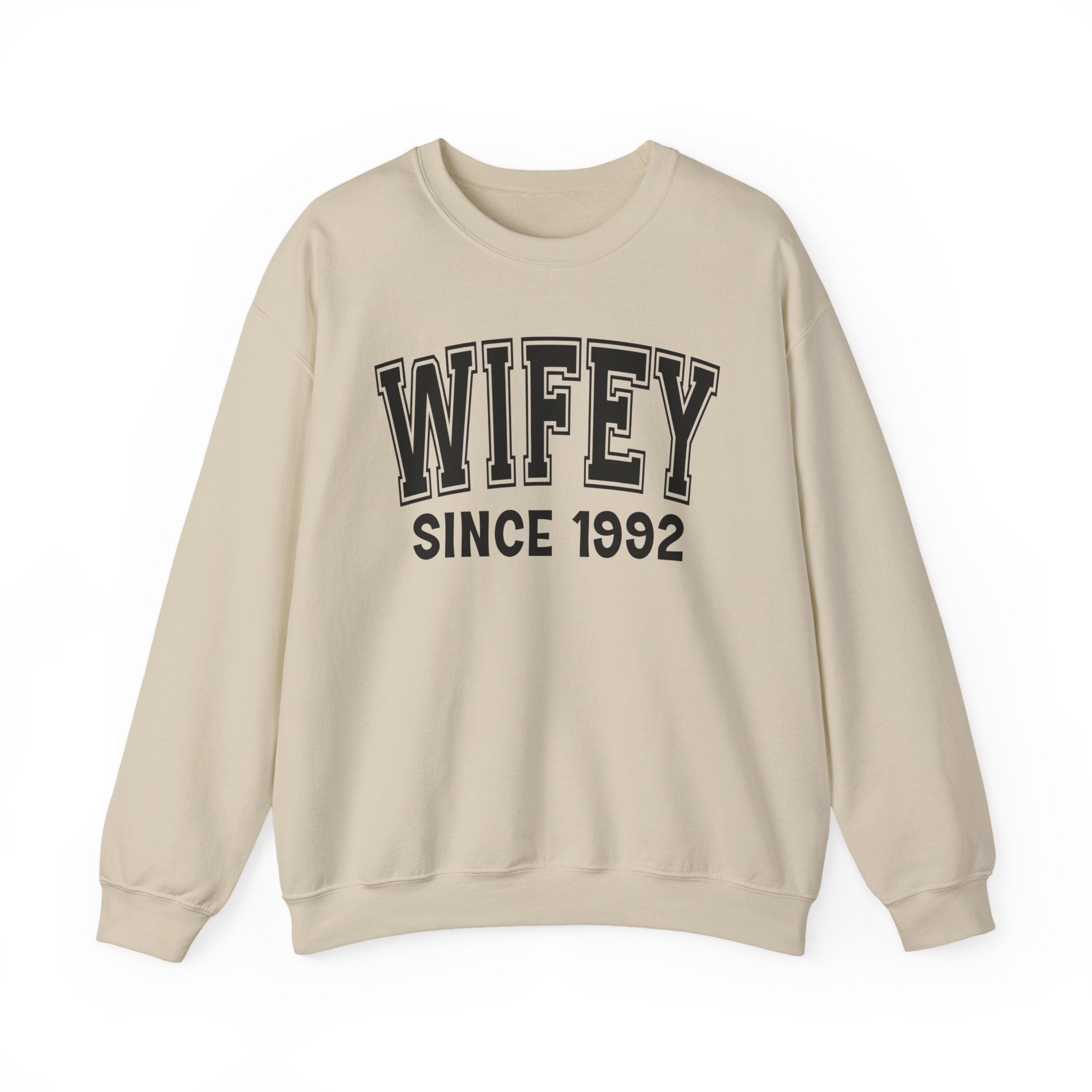 Wifey Personalization Sweatshirt - Add Your Special "Since Date"