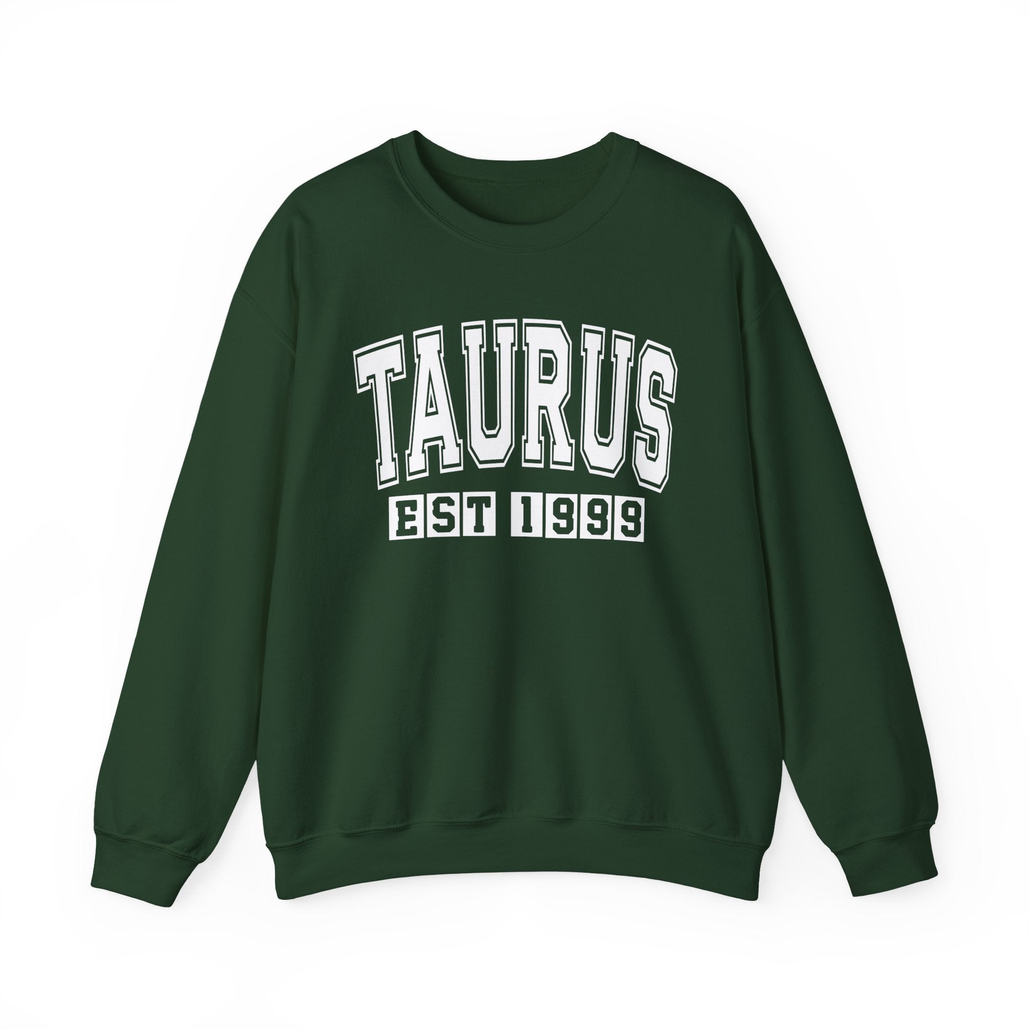 Taurus (EST YEAR) Personalization — Zodiac Graphic Sweatshirt