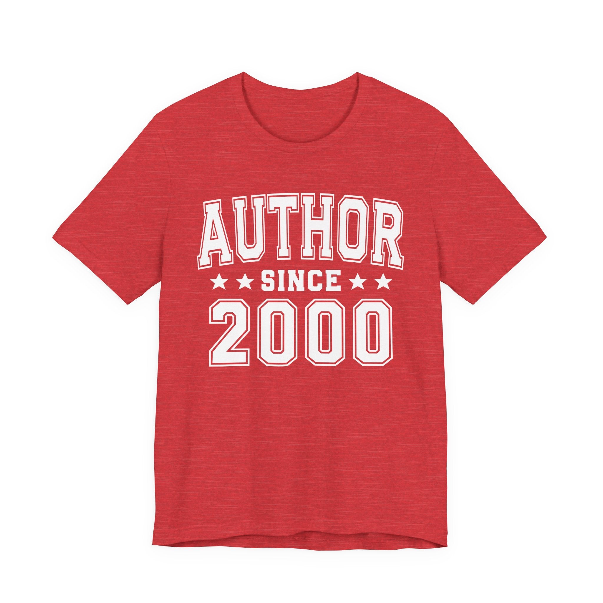 Author Since (Personalized Date) —  Bride/Married T-shirt, Wedding & Anniversary Gift