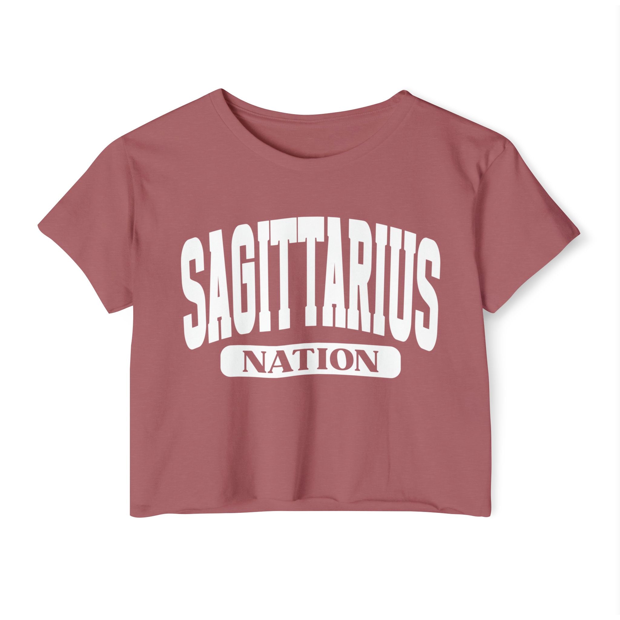 Sagittarius Nation — Women’s Zodiac Festival Crop Top
