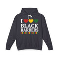 I Love Black Barbers - Hoodie