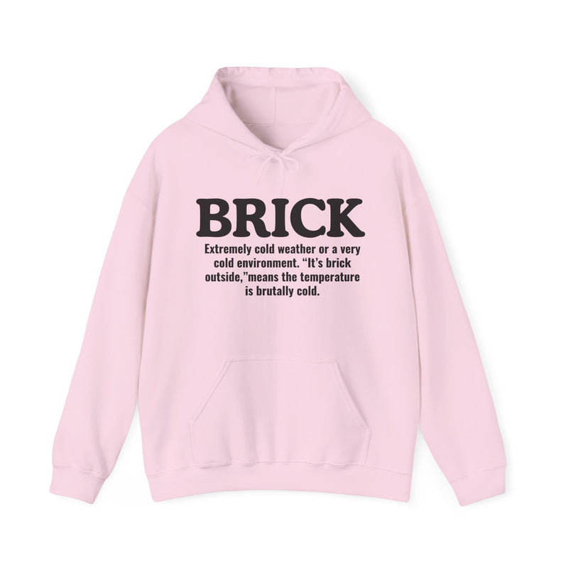 Brick — Street Slang Definition Hoodie