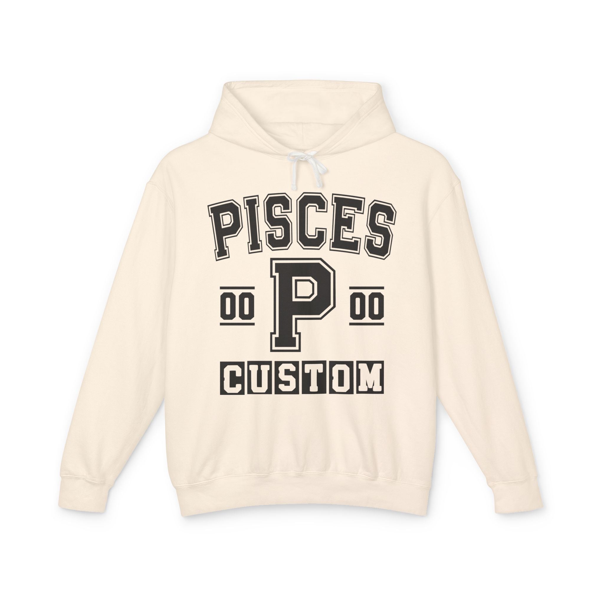 Custom Pisces Varsity Hoodie - Customize Birthday Day/Month/Year - Customize Gemini Season/Nation