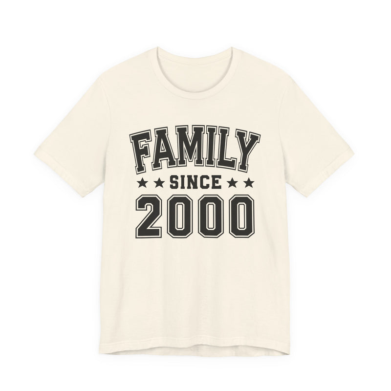 Family Since (Personalized Date) —  Celebrating Family Ties T-shirt