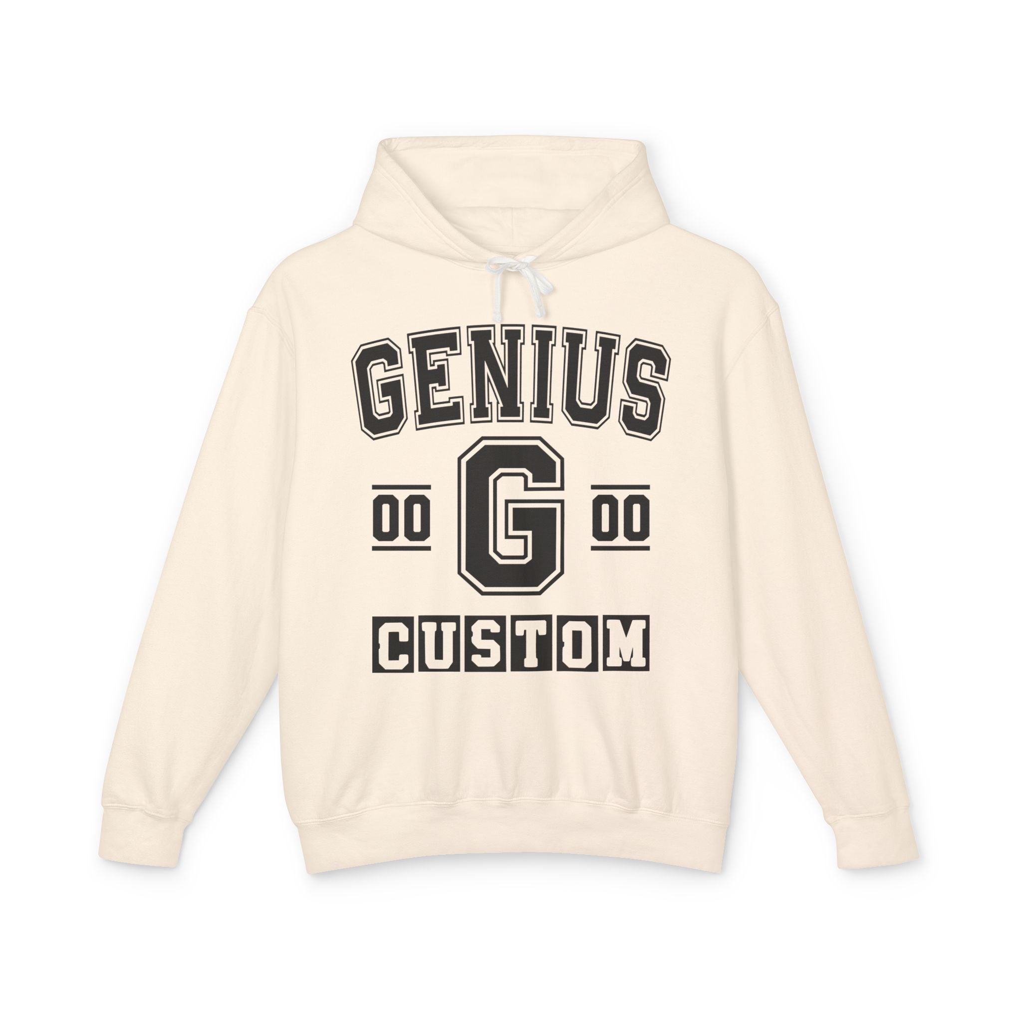 Custom Genius Varsity Hoodie - Customize Birthday Day/Month/Year - Customize Gemini Season/Nation