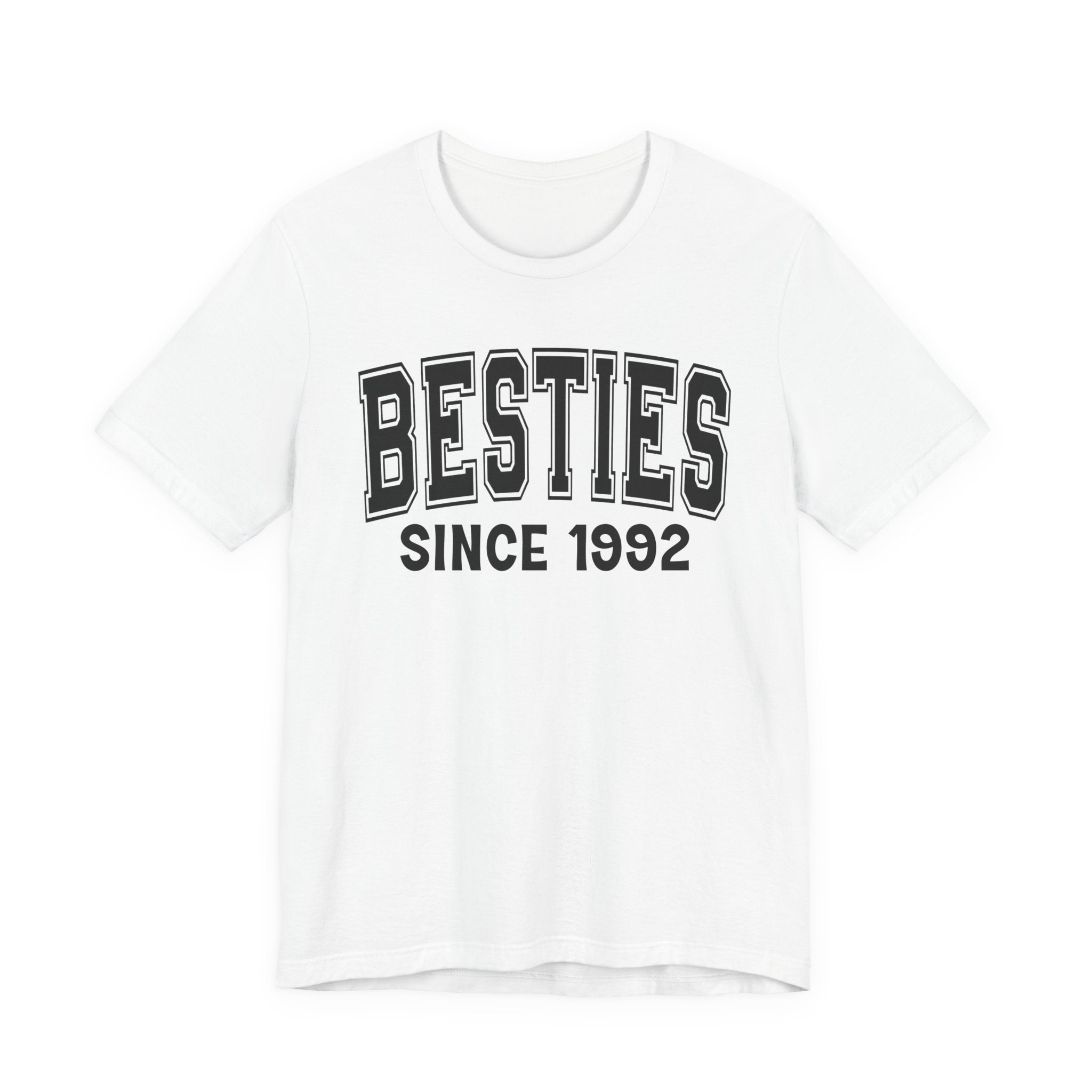 Besties Personalization T-Shirt - Add Your Special "Since Date"