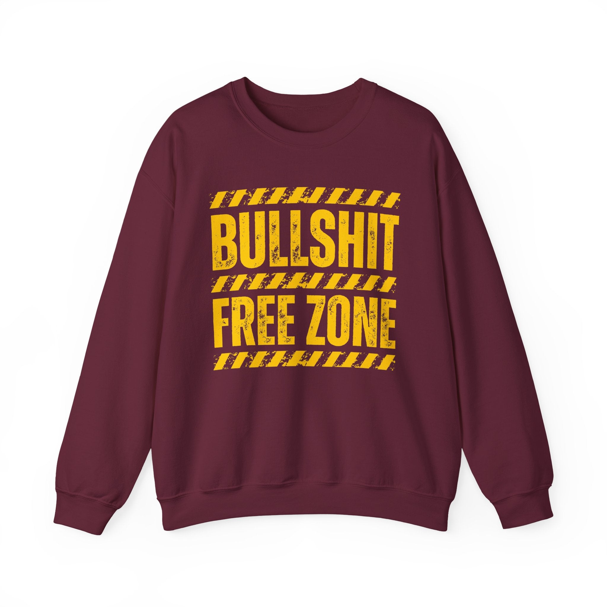 Bullshit Free Zone － Funny Energy Hoodie