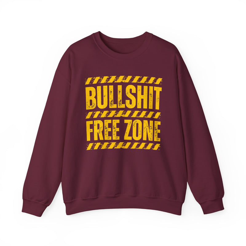 Bullshit Free Zone － Funny Energy Hoodie