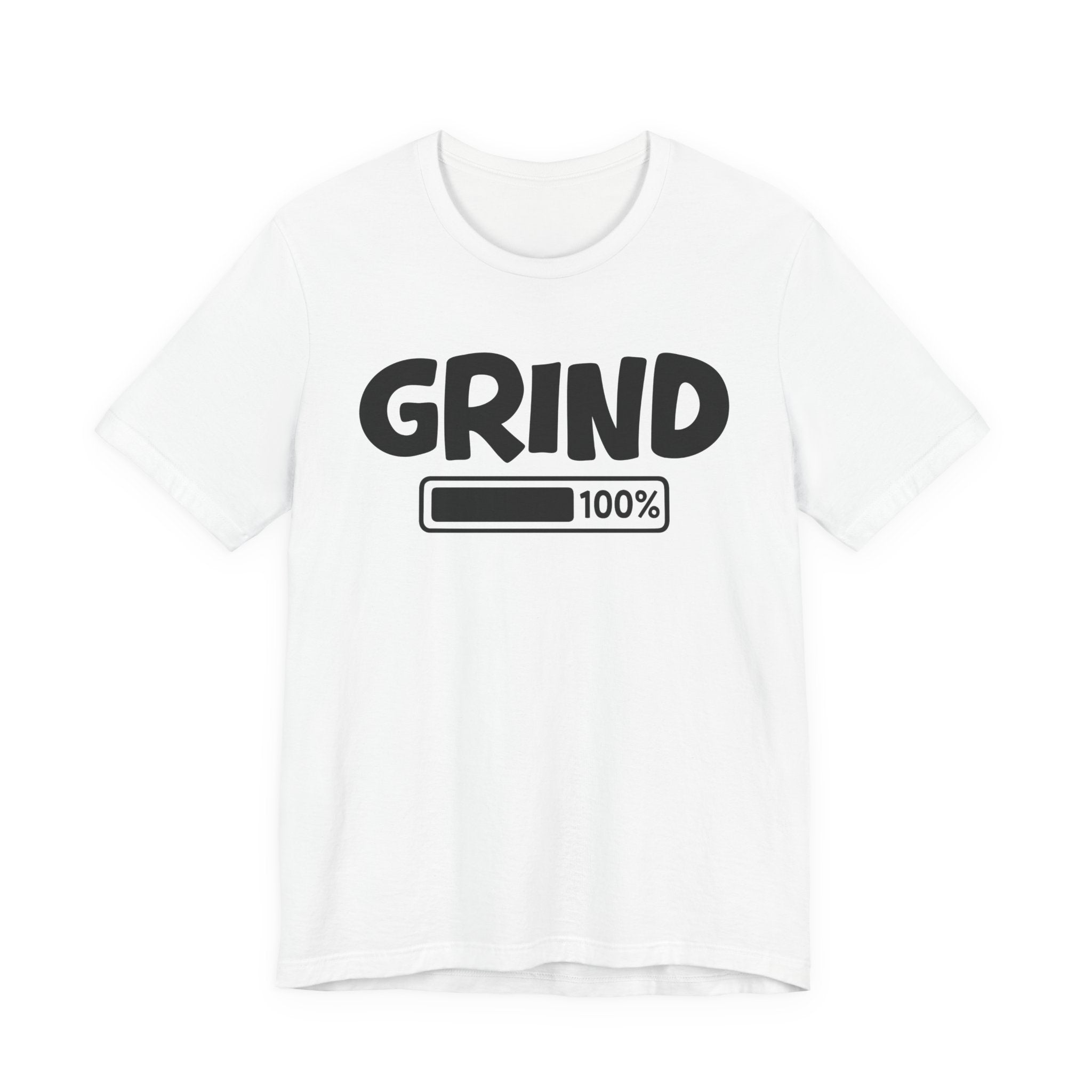 Grind - T-Shirt – Bold Protest Graphic Tee with Raised Fist