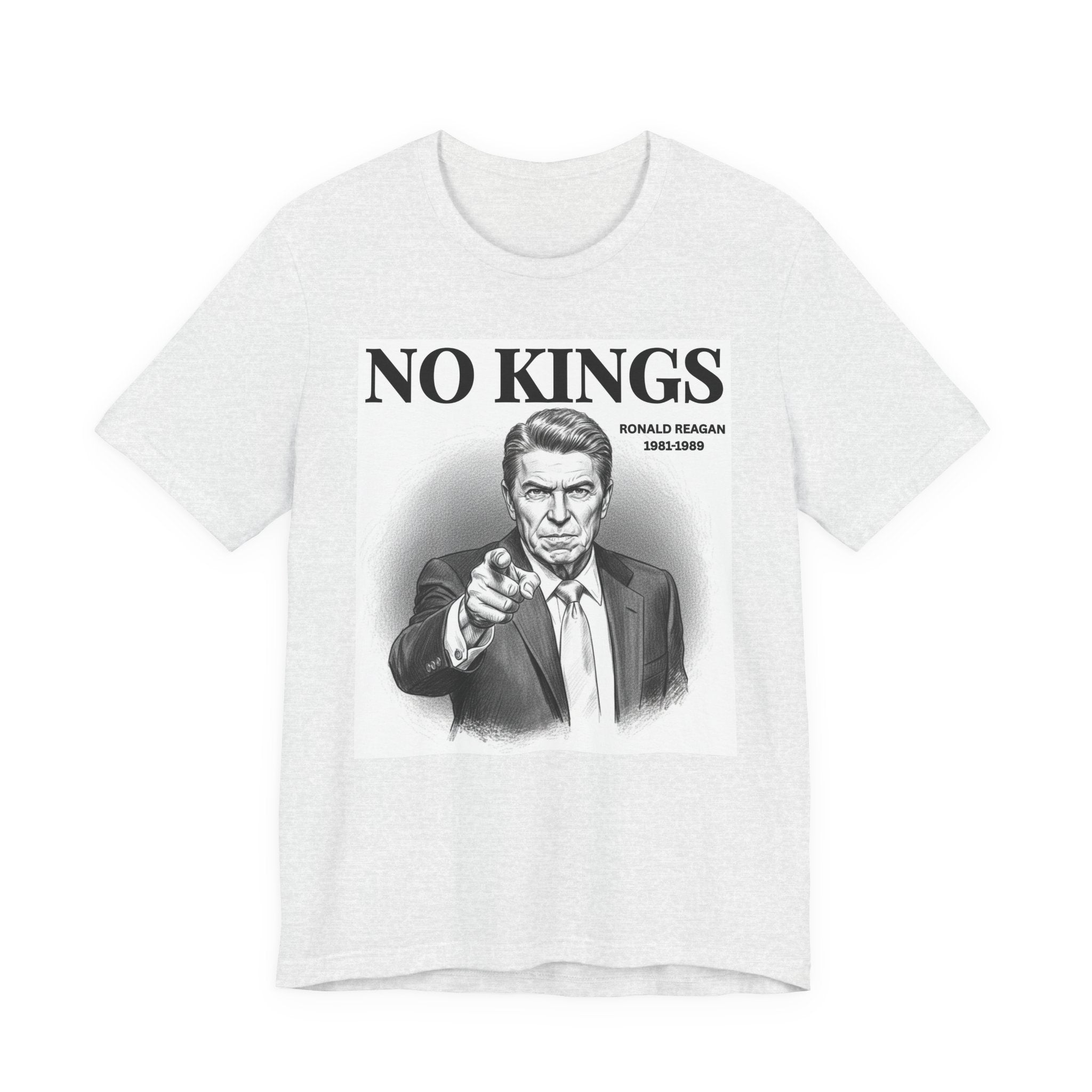 No Kings Ronald Reagan T-Shirt